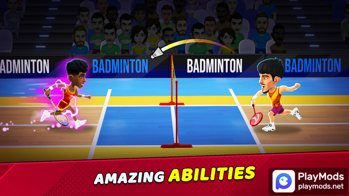 Badminton Clash 3D<span>(No Ads Free Rewards)</span> screenshot image 3_Popularmodapk.com