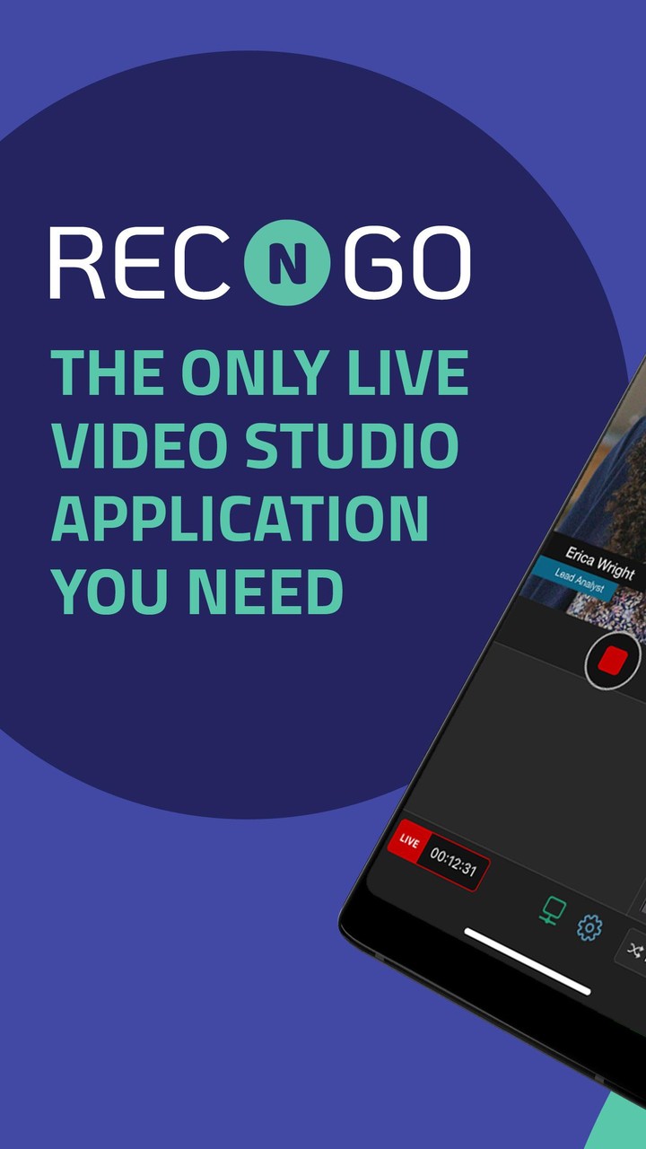 RECnGO: Livestream like a pro screenshot image 1_Popularmodapk.com