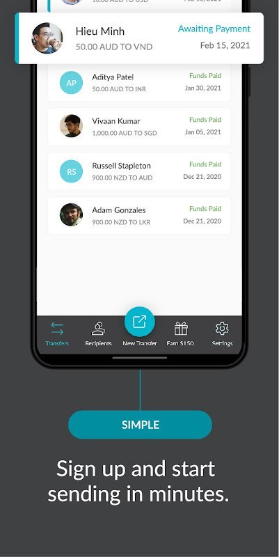 OrbitRemit Money Transfer screenshot image 2_Popularmodapk.com
