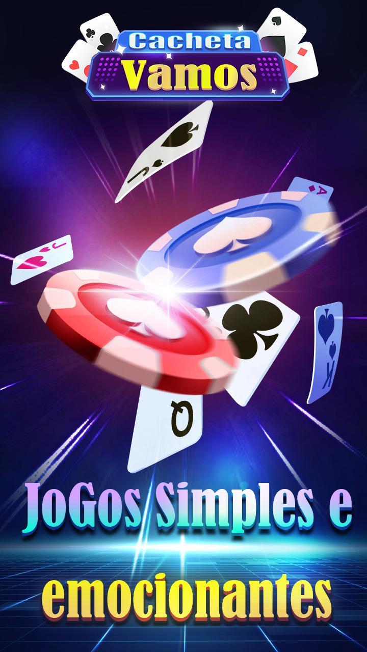 Cacheta Vamos - Jogo de pôquer screenshot image 1_Popularmodapk.com