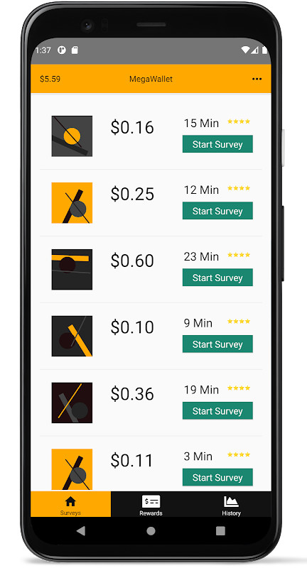 Survey MegaWallet: Surveys for Cash screenshot image 4_Popularmodapk.com