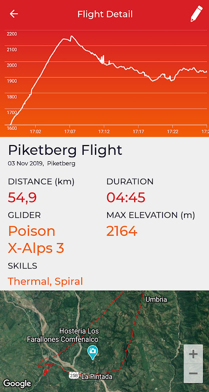 Paragliding Logbook screenshot image 5_Popularmodapk.com