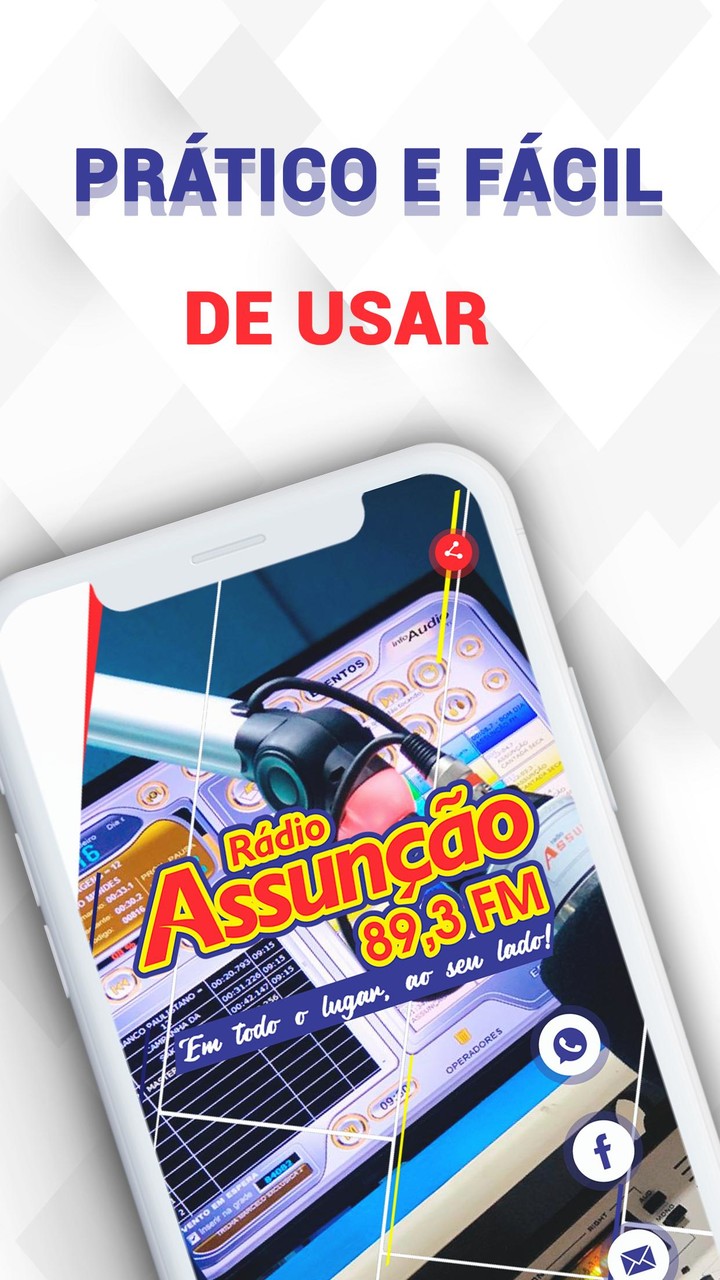 Assunção FM 89,3 screenshot image 1_Popularmodapk.com