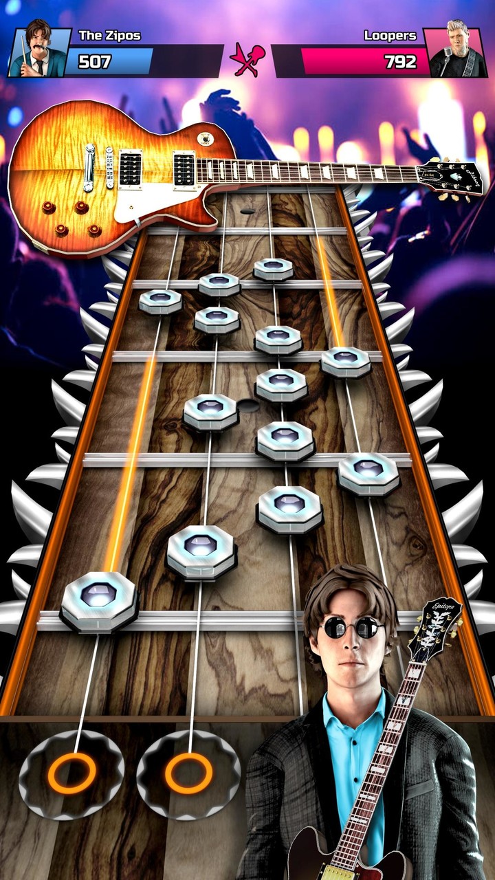 Guitar Band - Solo Hero screenshot image 2_Popularmodapk.com