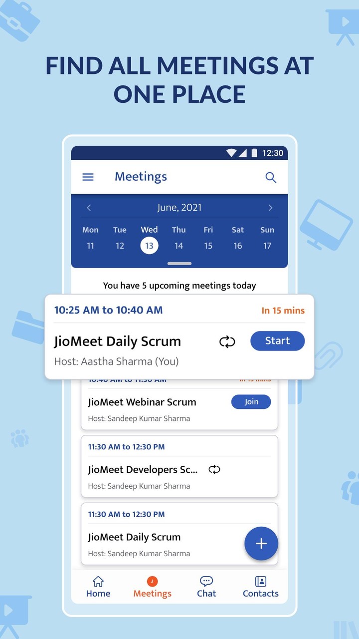 JioMeet screenshot image 1_Popularmodapk.com