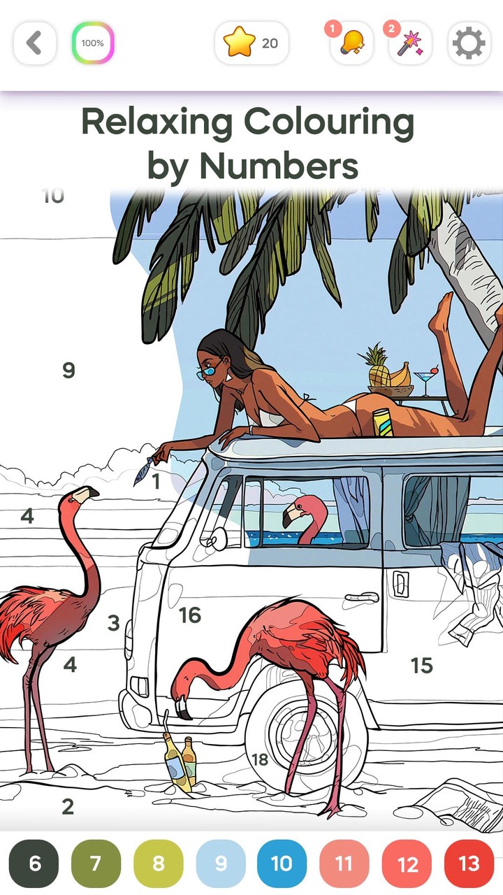 Royal Color – Paint by Number screenshot image 4_Popularmodapk.com