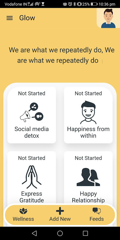 Glow: 30 Days Challenge to transform lifestyle screenshot image 7_Popularmodapk.com