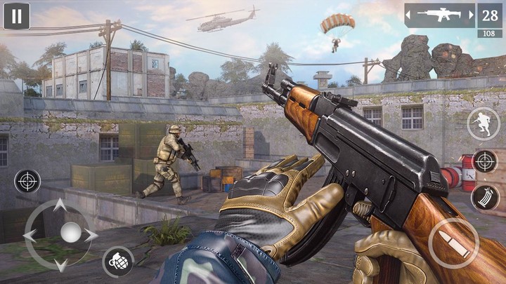 3D Gun Shooting Games Offline screenshot image 1_Popularmodapk.com