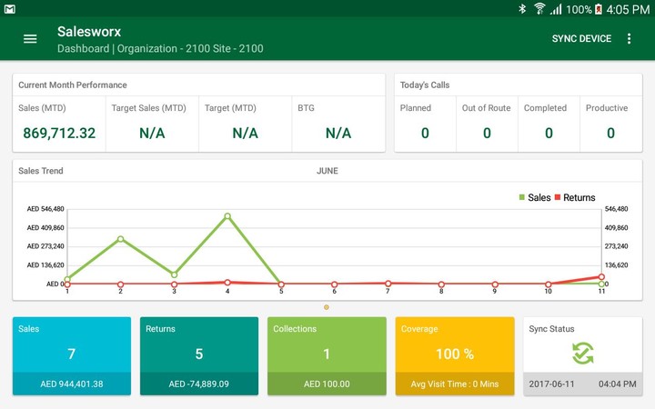 SalesWorx - FSA screenshot image 1_Popularmodapk.com