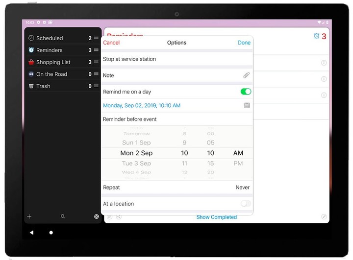 Reminders screenshot image 22_Popularmodapk.com