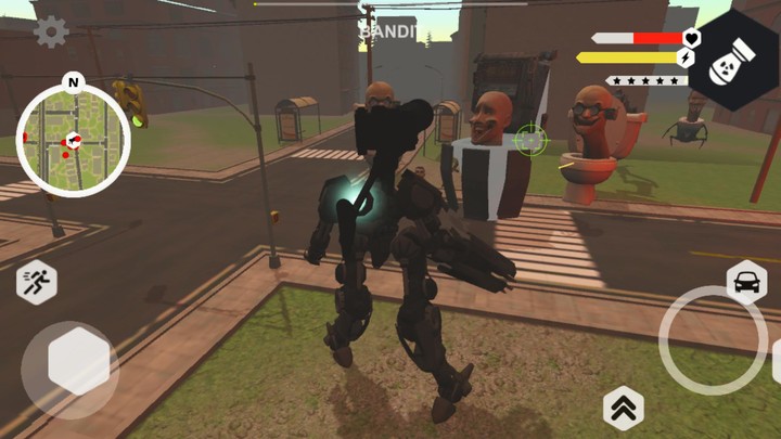 Skibi CameraMan Crazy War screenshot image 1_Popularmodapk.com