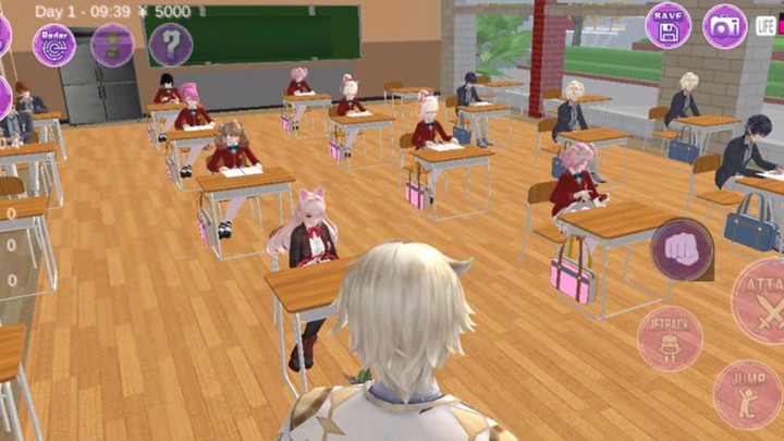 Anime High School Simulator 3D screenshot image 3_Popularmodapk.com