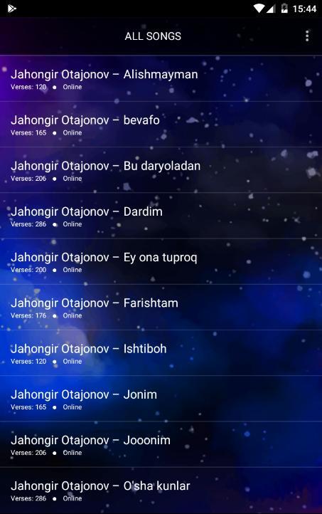 jahongir otajonov qo'shiqlari  screenshot image 5_Popularmodapk.com