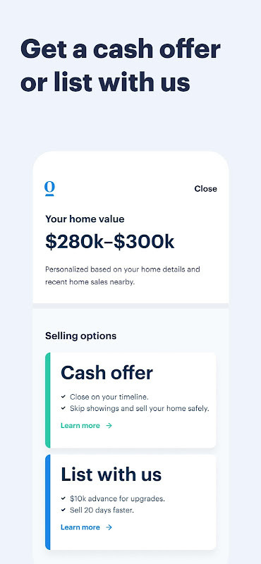 Opendoor - Buy and Sell Homes screenshot image 3_Popularmodapk.com