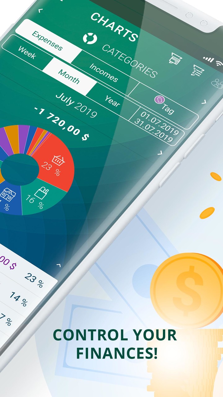 Paymaster: Incomes & Expenses screenshot image 10_Popularmodapk.com