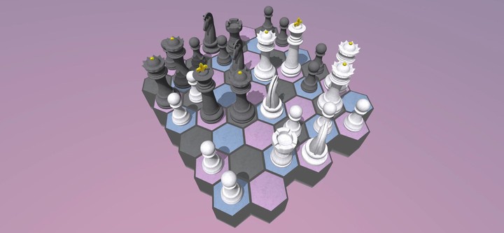 Apothem - 3D Hexagonal Chess screenshot image 1_Popularmodapk.com