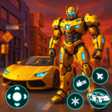 Robot City War: Car Transform1.1_Popularmodapk.com