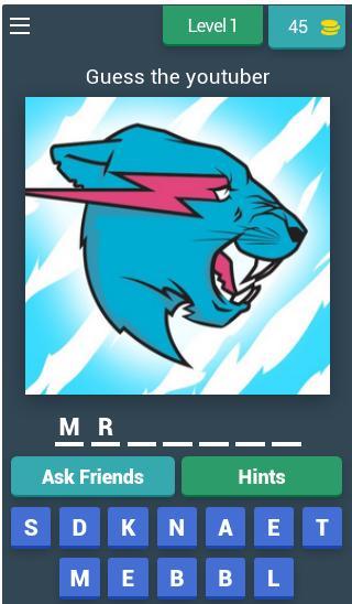 Guess The Youtuber 2023 screenshot image 1_Popularmodapk.com