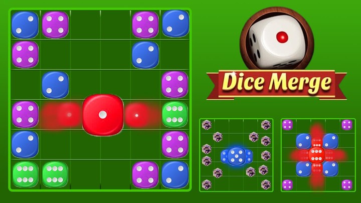 Dice Merge - Merge Puzzle screenshot image 2_Popularmodapk.com