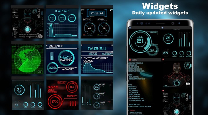 Iron Launcher screenshot image 13_Popularmodapk.com