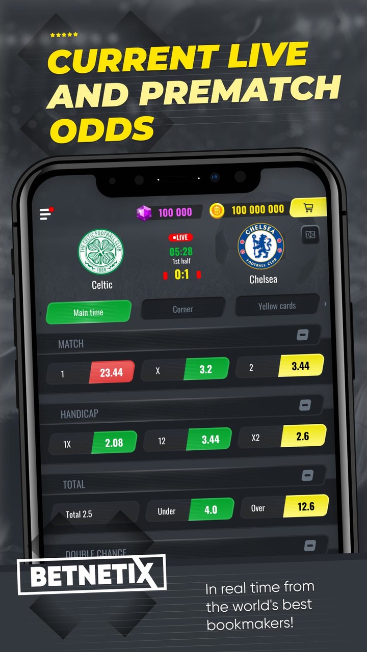 BetNetix - Sports Betting Game, Betsim with Odds screenshot image 25_Popularmodapk.com