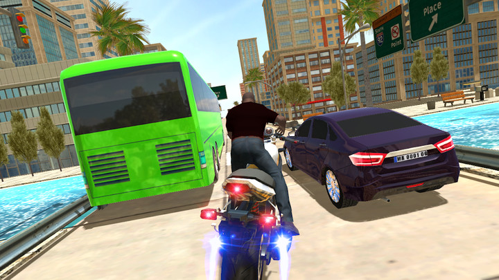 City Traffic Moto Rider<span>(Unlimited money)</span> screenshot image 3_Popularmodapk.com