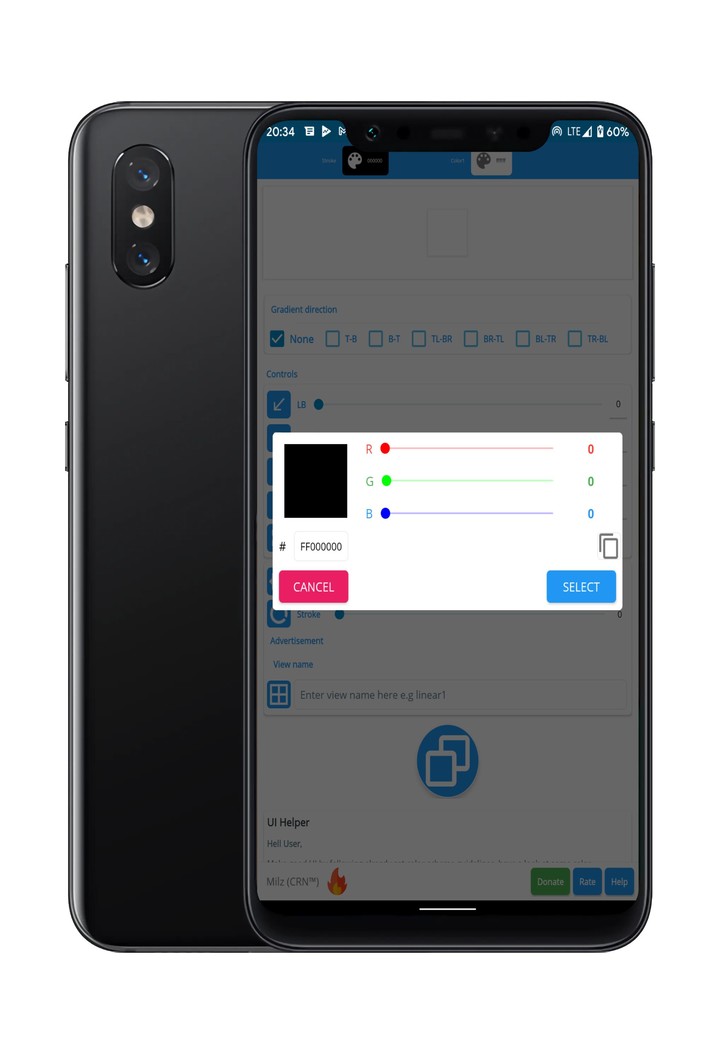 Radii-Sketchware UI designer screenshot image 4_Popularmodapk.com