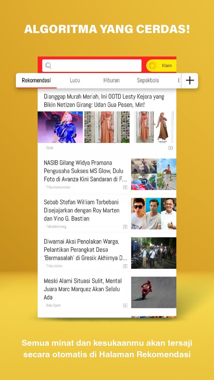 Baca Plus – Berita & Humor screenshot image 17_Popularmodapk.com