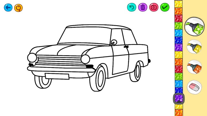 Cars Coloring Book for Kids screenshot image 2_Popularmodapk.com