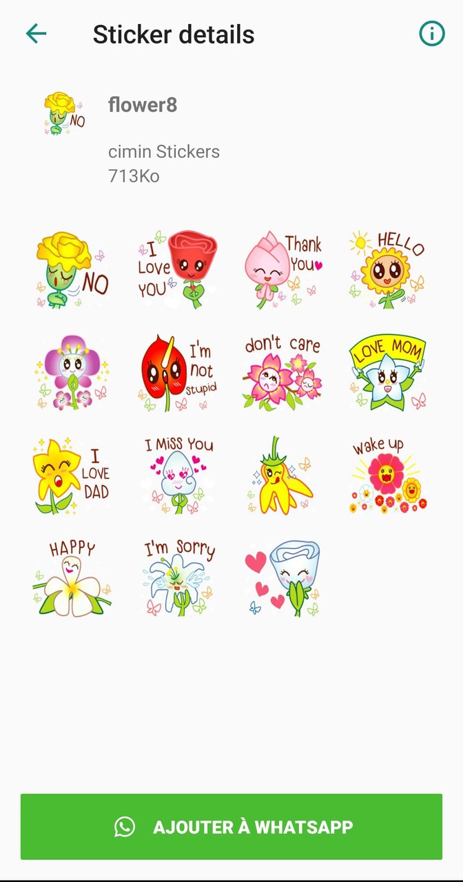 Flower sticker for Whatsapp -W screenshot image 10_Popularmodapk.com