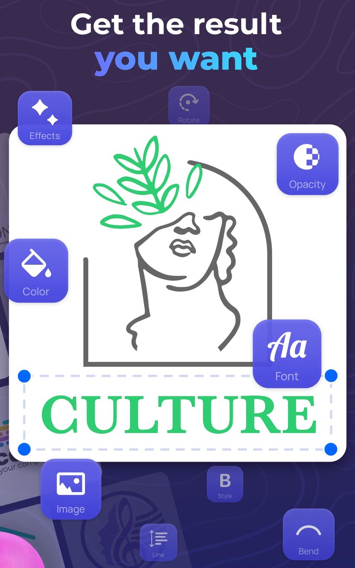 Shaped - Logo Design Maker screenshot image 7_Popularmodapk.com