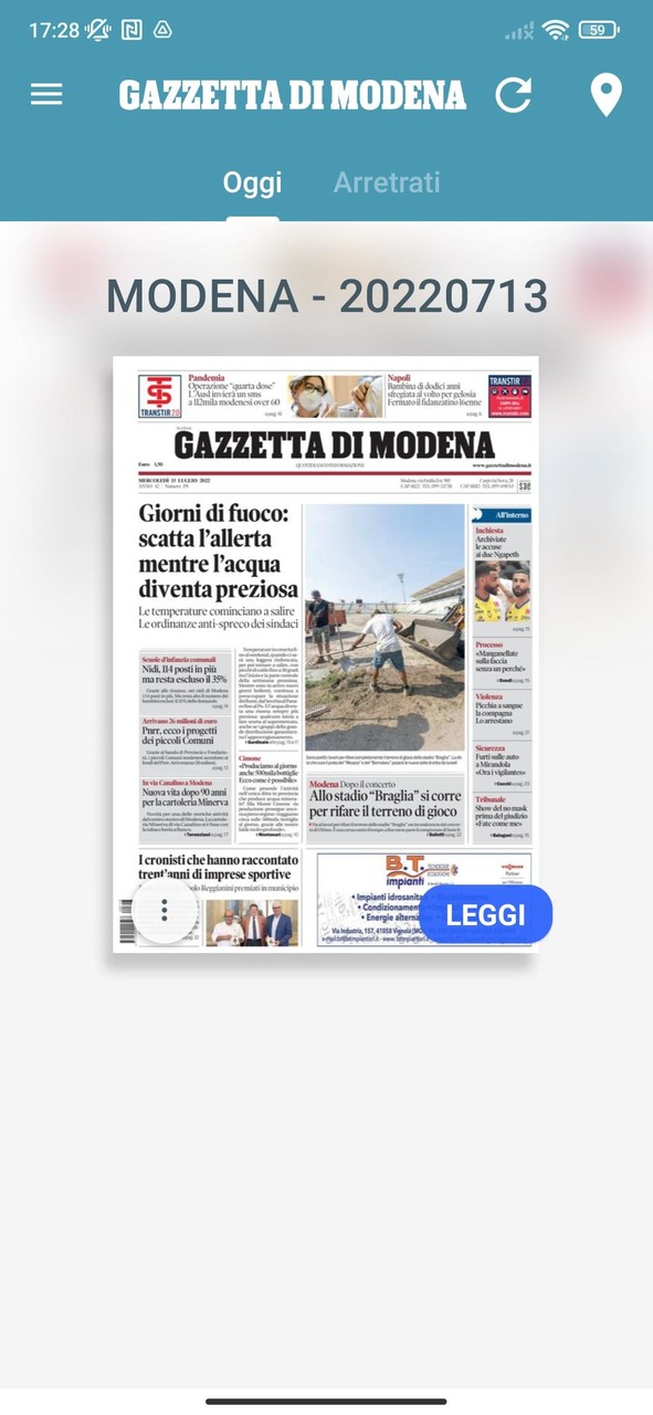 La Gazzetta di Modena screenshot image 1_Popularmodapk.com