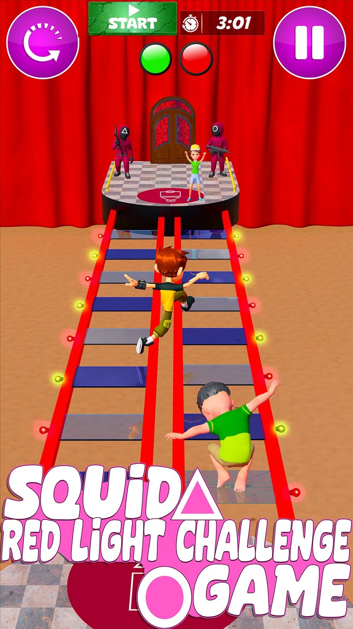 Squid Game 3D - Squid Survival screenshot image 1_Popularmodapk.com