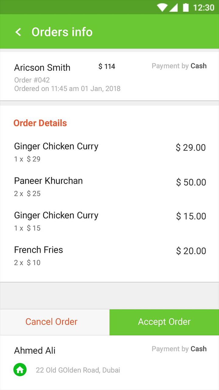Cookfu Store - Ionic Template screenshot image 2_Popularmodapk.com