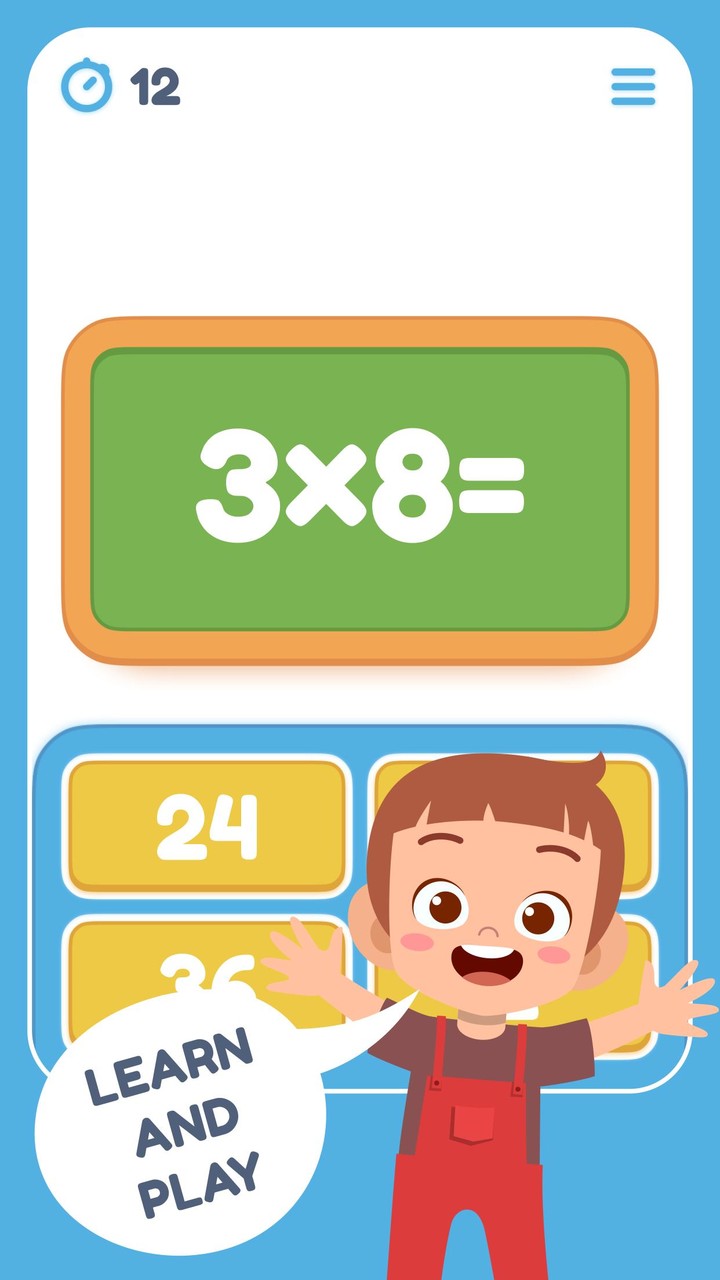 Multiplication Table Math Game screenshot image 3_Popularmodapk.com