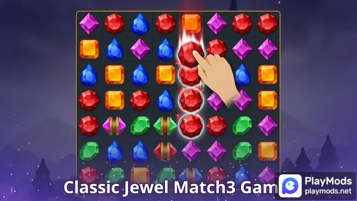 Jewels Magic: Mystery Match3<span>(mod)</span> screenshot image 1_Popularmodapk.com
