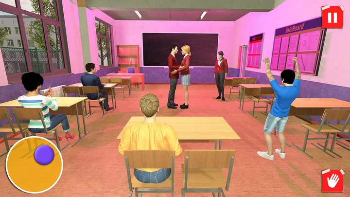 School Girl Simulator Games screenshot image 3_Popularmodapk.com