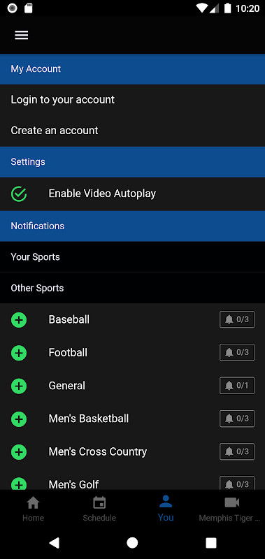 Official Memphis Tigers screenshot image 3_Popularmodapk.com