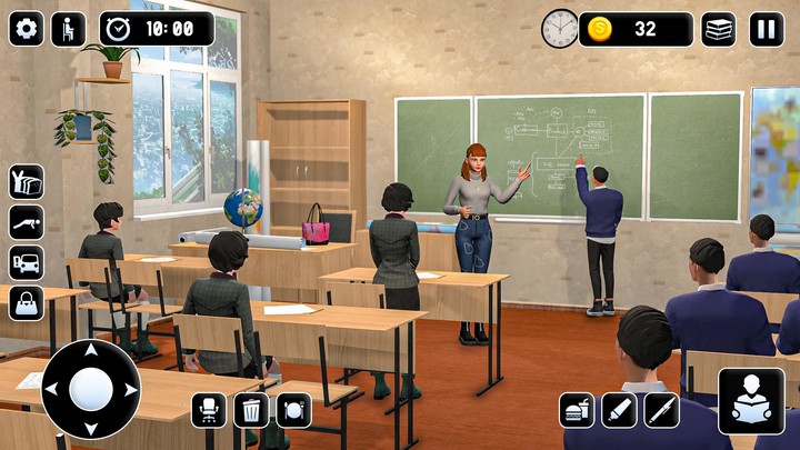 High School Teacher Games 3D screenshot image 1_Popularmodapk.com