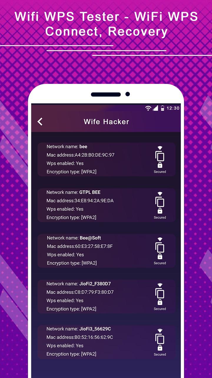 WiFi WPS Tester - WiFi WPS Connect, Recovery screenshot image 2_Popularmodapk.com