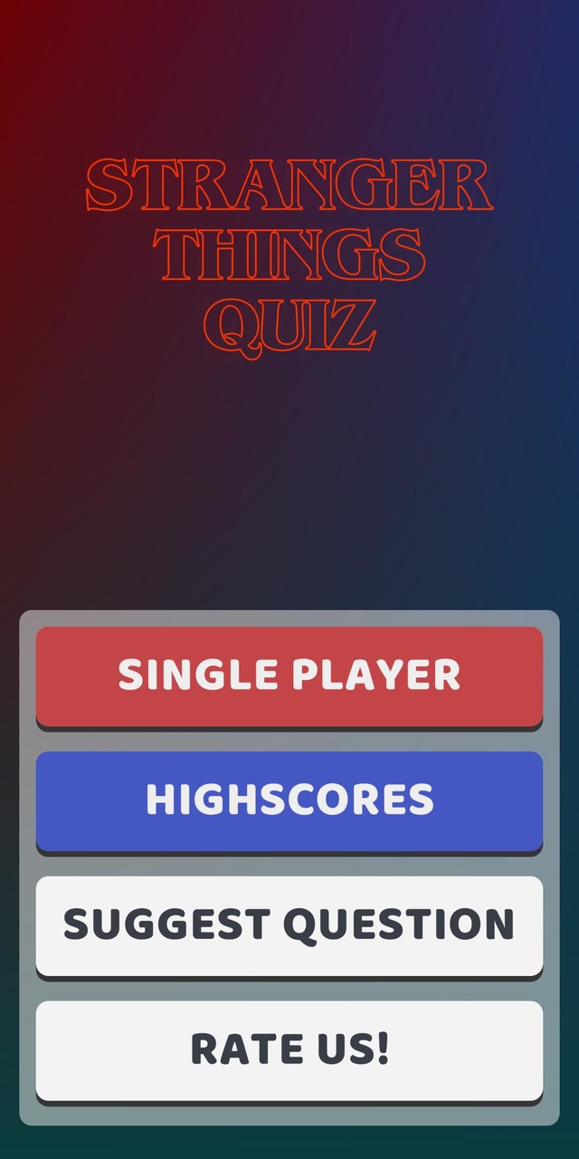 Stranger Things Quiz screenshot image 1_Popularmodapk.com