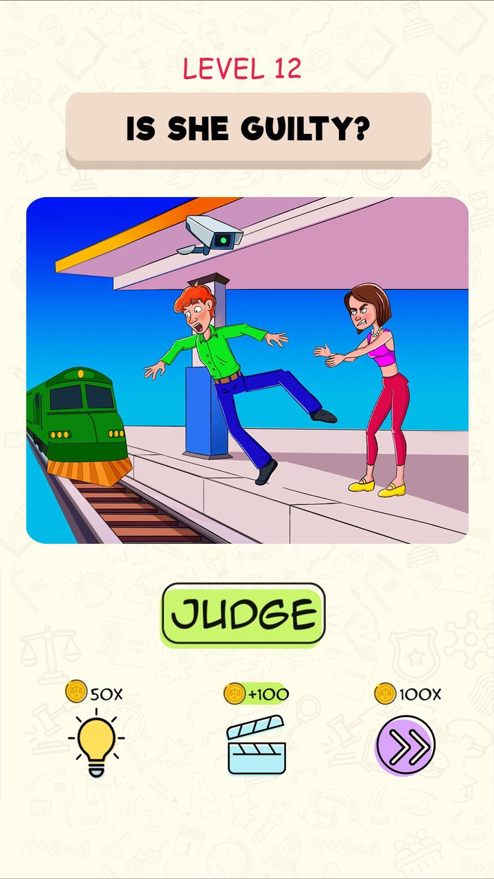 Be The Judge - Ethical Puzzles, Brain Games Test screenshot image 3_Popularmodapk.com