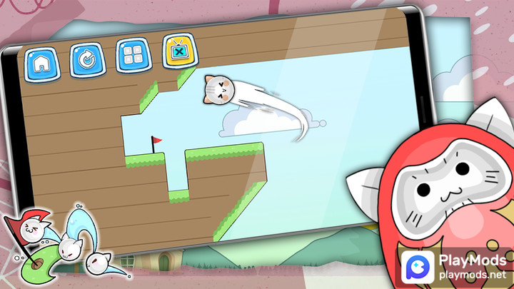 Crazy Golf Cat<span>(Unlimited Money)</span> screenshot image 1_Popularmodapk.com