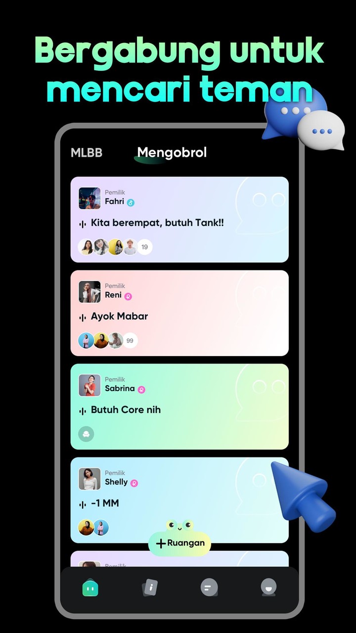 Aiko - ML Team Up & Voice Chat screenshot image 8_Popularmodapk.com