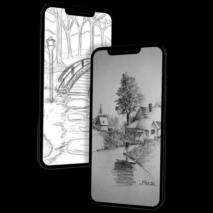 Pencil Sketch Drawing Ideas screenshot image 22_Popularmodapk.com