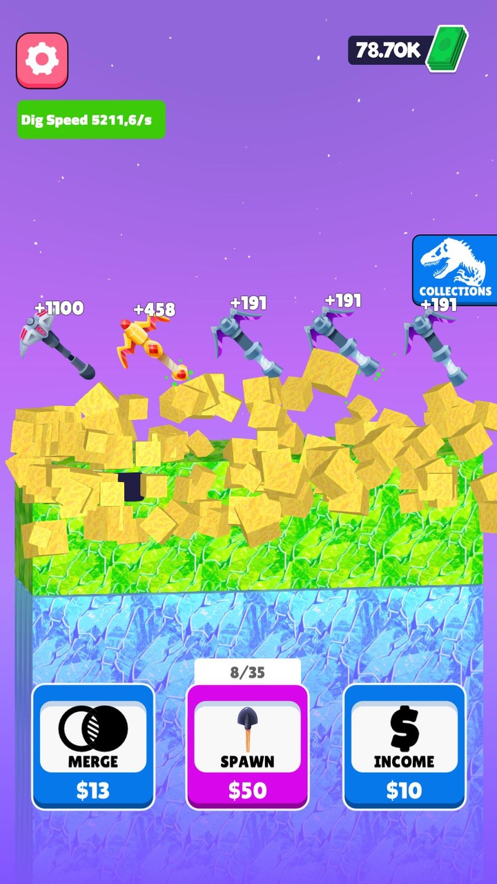 Tap Digger screenshot image 2_Popularmodapk.com