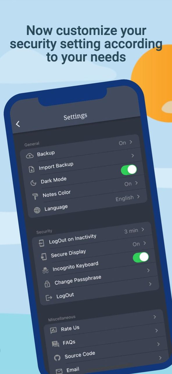 Safe Notes - Encrypted Notepad screenshot image 9_Popularmodapk.com