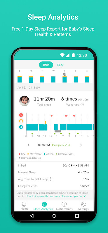 Cubo Ai Smart Baby Monitor screenshot image 3_Popularmodapk.com