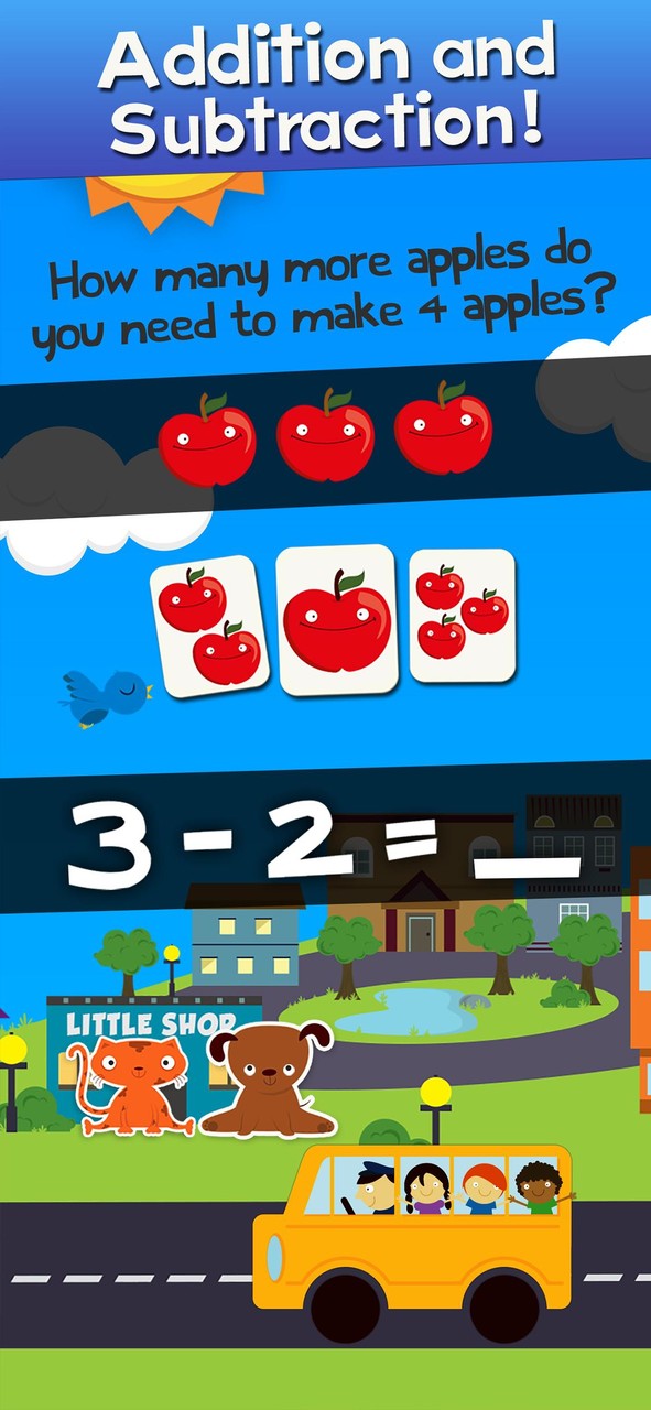 Animal Math Games for Kids screenshot image 1_Popularmodapk.com