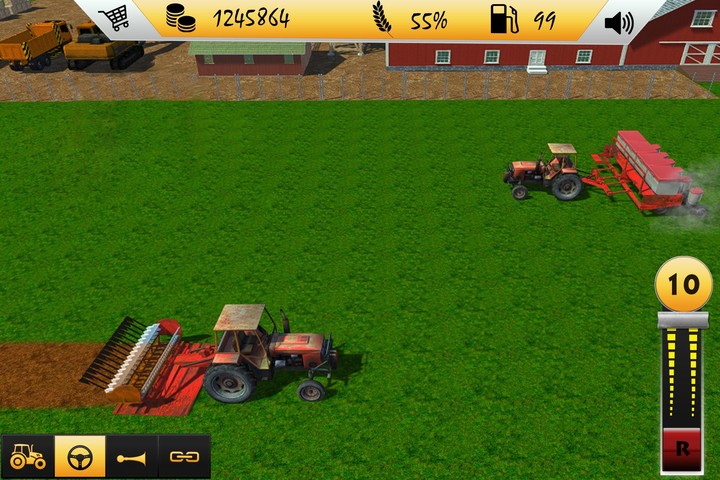 Real Tractor Driving Sim 3D screenshot image 2_Popularmodapk.com